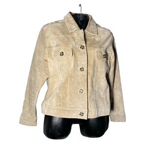 Brandon Thomas‎ Women’s Vintage Suede Leather Square Flap Size LG